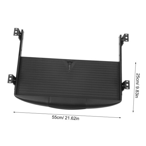 Adjustable Under Desk Keyboard Tray with Silent Slide for Ergonomic Office Workspace 1
