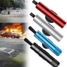 Emergency Escape Tool 4PCS Car Window Breaker and Seat Belt Cutter for Vehicle Safety