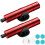 2 Pack Car Emergency Escape Tool with SpringLoaded Window Breaker and Safe Seatbelt Cutter Red 1