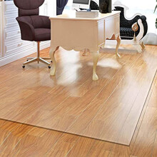 Office Chair Mat Clear PVC Hard Floor Protector Non Slip Scratch Resistant for Home Office