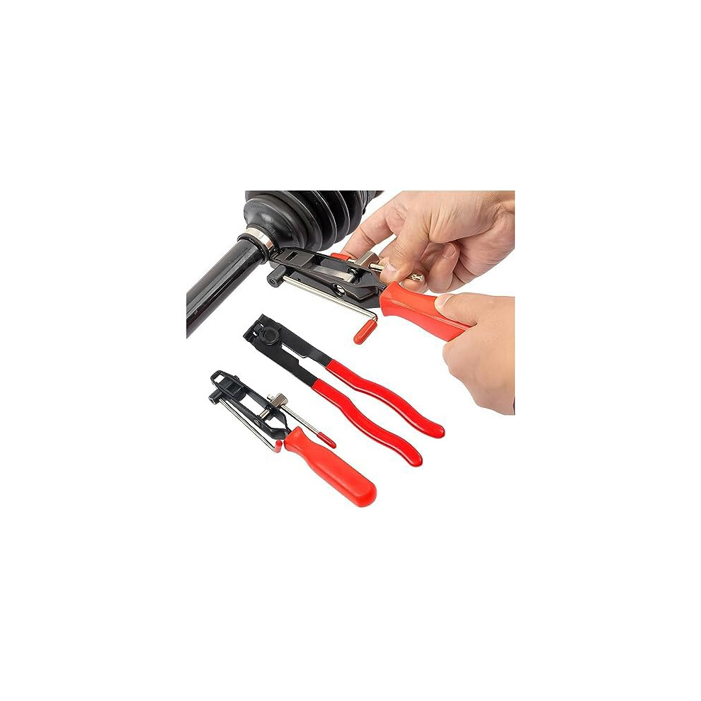 Heavy Duty Cv Boot Clamp Pliers With Cutter, Automotive Ear Clamp Crimping Tool For Cars And Atvs 9455672743310