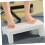 Ergonomic Foot Rest with Builtin Roller Massage, Compact NonSlip Step Stool for Bathroom Home Use 3