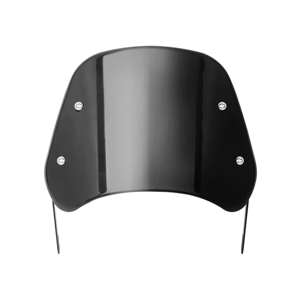 Universal Motorcycle Windshield Windscreen For Harley Yamaha Kawasaki Honda Cafe Racer Wind Deflector 9455672743556