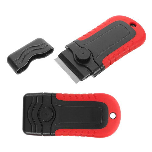 Window Tint Scraper Kit 2pcs NonScratch Plastic Razor Scraper for Adhesive Vinyl Wrap Removal