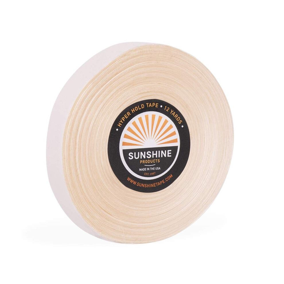 Unisex Wig Tape Roll 1/2 Inch No Shine Strong Hold For Hair Extensions And Wigs 12 Yds Extended Wear