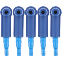Brake Bleeder Kit with Universal Fluid Pump Adapter, 5pcs Adjustable Connectors for Cars and Trucks