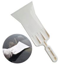 Long Handle Window Tint Squeegee for Car Vinyl Wrap Installation and Scratch Glass Cleaning (White) Ref: 7871