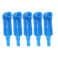 Universal Brake Bleeder Kit with ABS Adapter Set, Easy OnePerson Setup, 5 Pcs for Wide Vehicle Compatibility