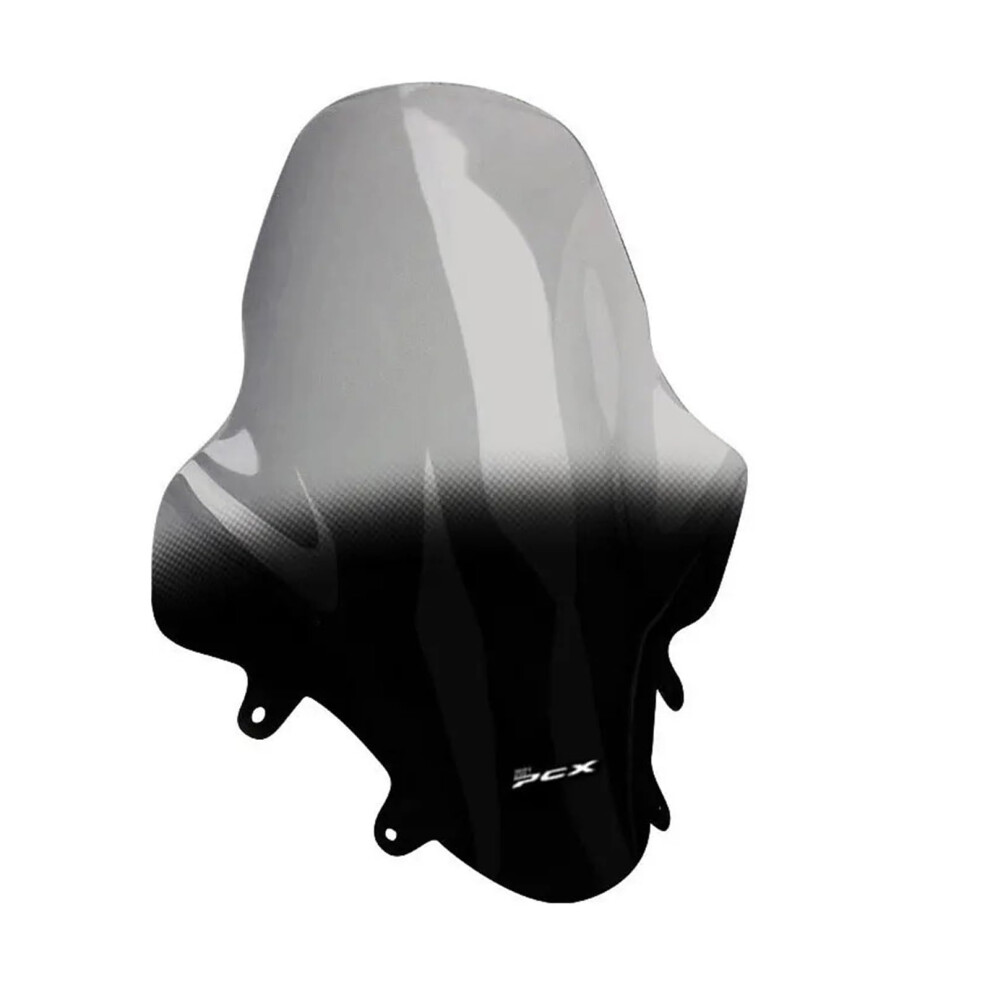 Motorcycle Windshield Extension For Honda Pcx160 2022 With Enhanced Wind Protection And Aerodynamic Design Gray 9455672746656