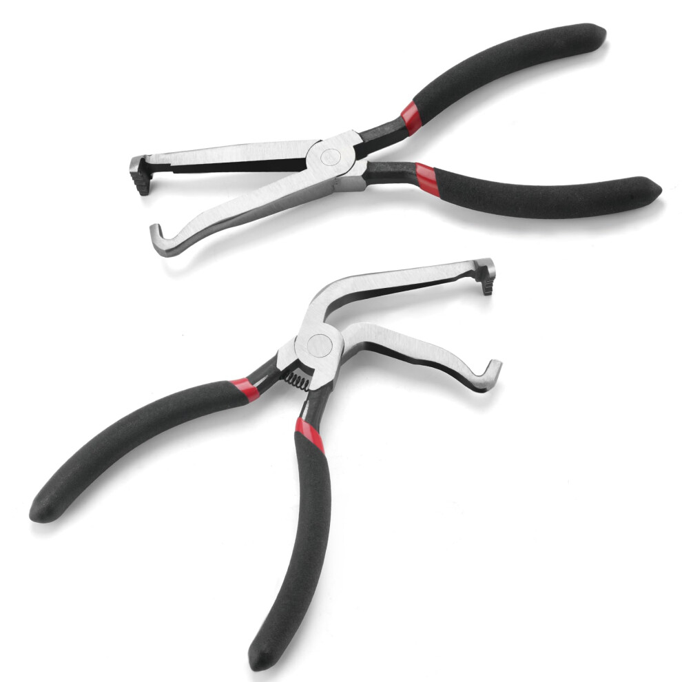 Automotive Disconnect Pliers With Ergonomic Antislip Grip For Quick Connector Removal Straight And Elbow 9455672746823