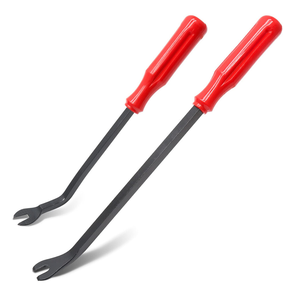 Car Trim Removal Tool Set, 2Pcs Damage Plastic Fastener Remover For Door Panels And Upholstery 9455672746908