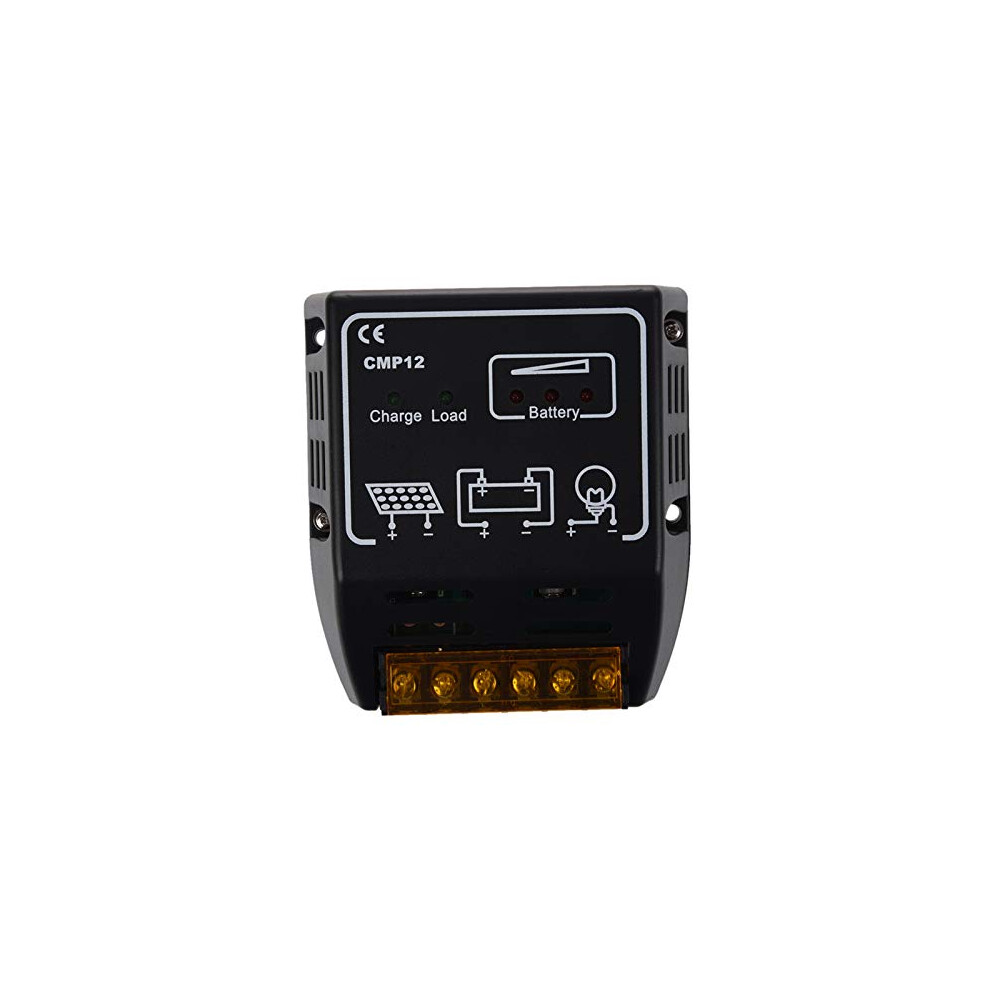 10A 12V Solar Charge Controller With Smart Regulation And Battery Overcharge Protection For Solar Panel 9044945356489