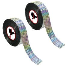 100m Bird Scare Tape, Waterproof Holographic Reflective Tape for Outdoor Bird Deterrent, Pack of 2