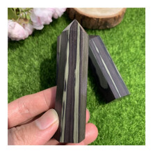 Large Natural Crystal Point Tower 89cm Unique Texture Healing Stone for Home Decor