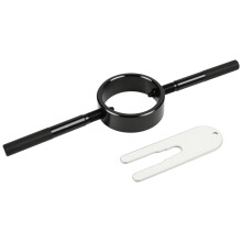 Motorcycle Fork Tool Kit with Precision Oil Level Gauge and Ergonomic Spring Compressor for All Fork Types