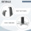 Universal Overhead Valve Spring Compressor Tool for Quick Removal and Installation with Adjustable Reach 3
