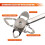 Windshield Removal and Seal Installation Tool with 4 Interchangeable Heads Ergonomic Grip 2