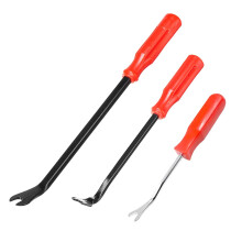Car Trim Removal Tool Kit, 3pcs Auto Fastener Remover Set with NonSlip Grip for Door Panel and Dashboard