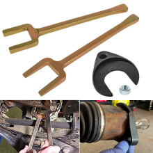 CV Axle Puller Tool Kit for Front Wheel Drive Vehicles, Quick CV Shaft Removal, Heavy Duty Steel