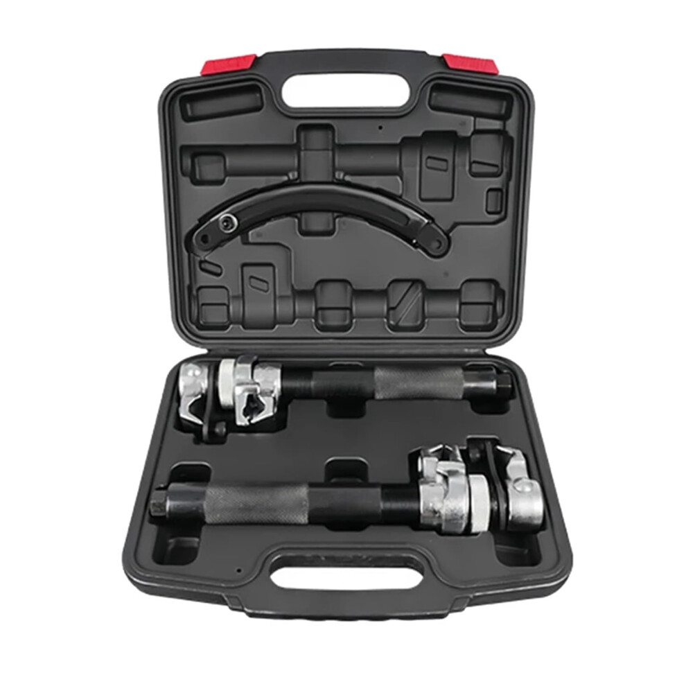 Heavy Duty Coil Spring Compressor Tool With Extendable Bracket For Car And Truck Strut Black 9455672753623