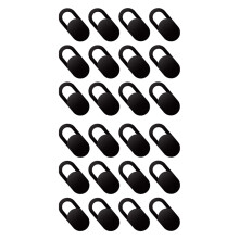 Laptop Camera Cover Slide 24 Pack, Ultra Thin Webcam Privacy Cover with Nano Gel for Laptop and PC