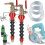 Adjustable Dust Suppression Nozzle for CNC Cutting, Precise Dust Control Misting Spray, Durable Style A 2