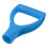 Shovel D Handle Ergonomic Grip Lightweight Durable Plastic Replacement for Snow and Garden Tools Light Blue 1