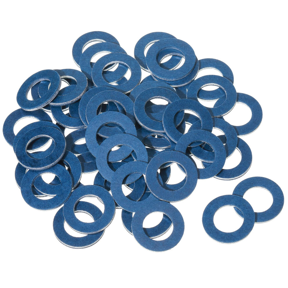 50Pcs Aluminum Oil Drain Plug Gasket Crush Washers For Toyota Scion 9043012031 Leak Prevention 9113335694873