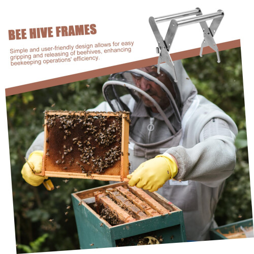 Beehive Frame Clip Stainless Steel Beekeeping Tool for Secure Frame Attachment and Easy Clip Operation 2