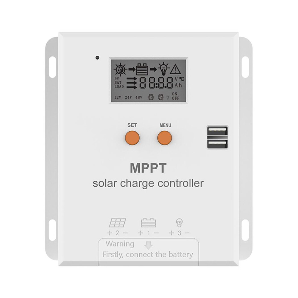 20A Mppt Solar Charge Controller 12V 24V Battery Regulator With Fast Charging And Temperature Compensation 9174973434504