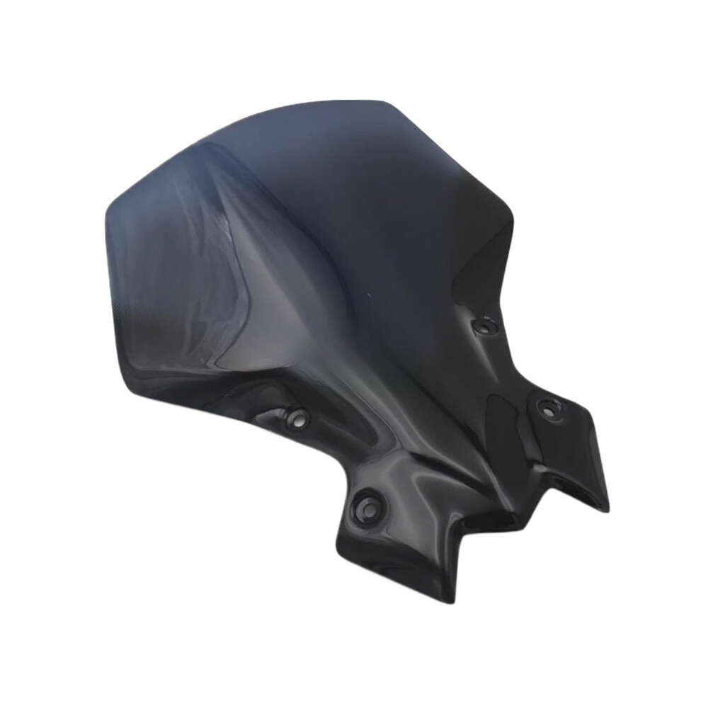 Windshield Extension With Enhanced Wind Protection For Kawasaki Z900 Z650 20202023 Black 9455672755108