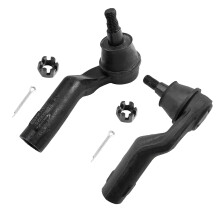 2pc Front Outer Tie Rod Ends Precision Steering Alignment for Mazda 3 20042013 and Mazda 5