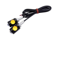 Motorcycle Tail Light LED Brake Light with Eagle Eye Design and Rear Turn Signal Red
