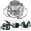 Universal Silicone CV Boot Kit 4 Pack, Durable Dust Cover with Secure Clamps for Car 4