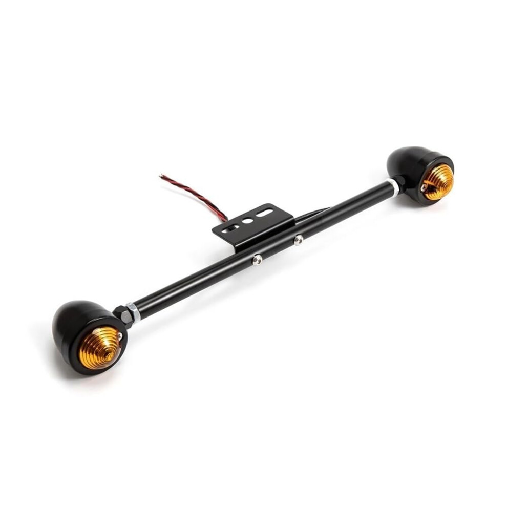 Motorcycle Tail With Integrated Turn Signals And License Plate Bracket For Dirt Bike Atv Light/Black 9070919914362