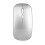 Kabellose Maus 2.4G - Leise optische Computermaus Silver 1