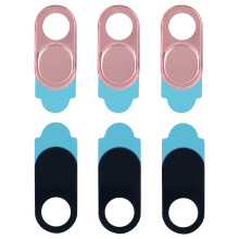 Metal Webcam Cover Sticker for Privacy Protection, Ultra Slim Laptop Camera Cover Pink