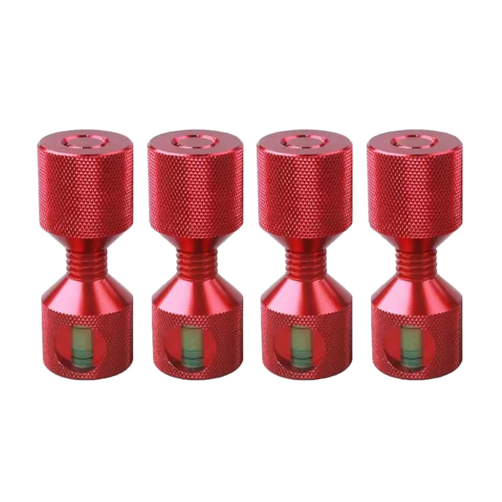 Aluminum Alloy Flange Alignment Pins With Bubble Levels For Precise Pipe Fitting And Mechanical Construction 4Pcs 9455672759083
