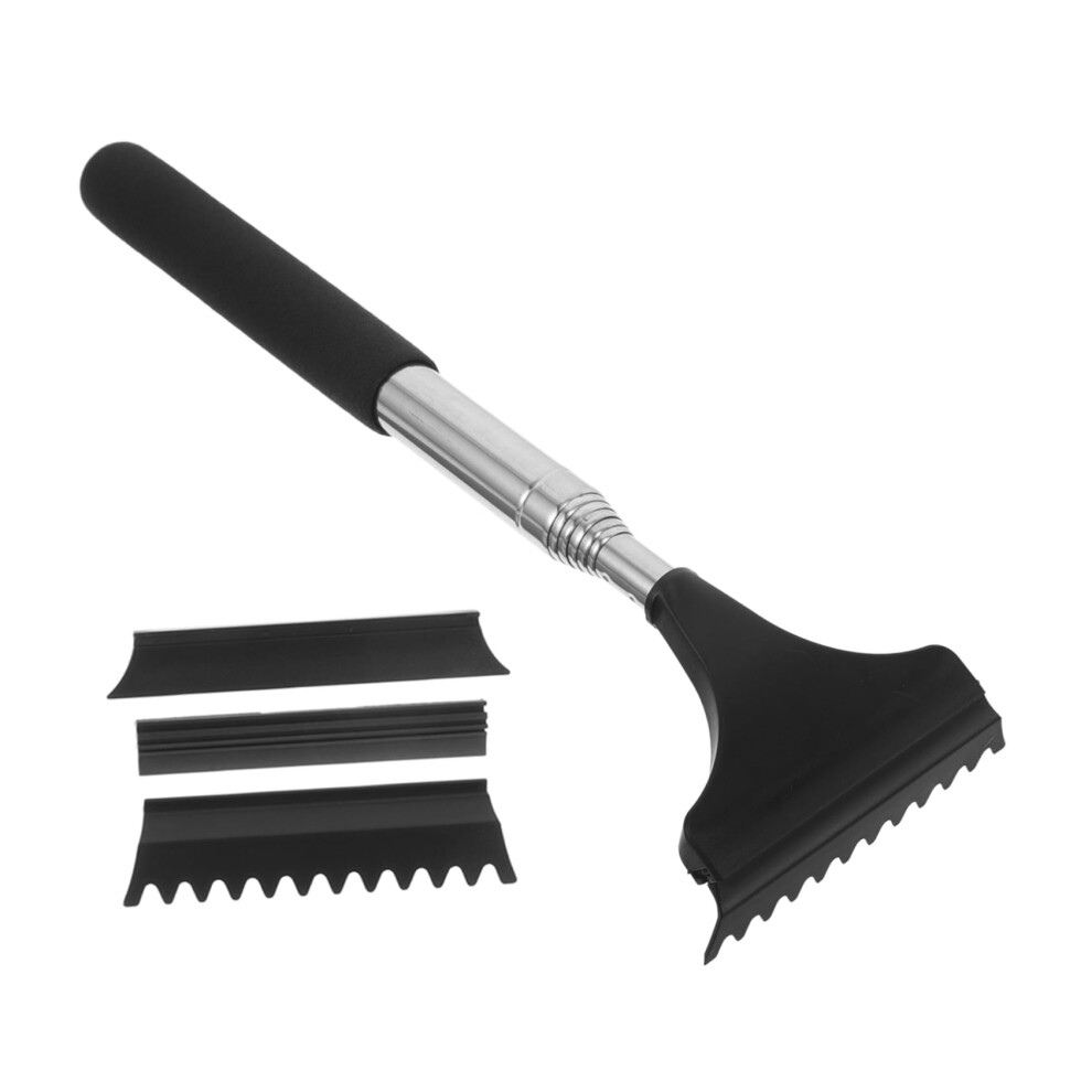 Car Snow Scraper With Extendable Brush And Squeegee For Effortless Winter Ice And Snow Removal 9070919915369