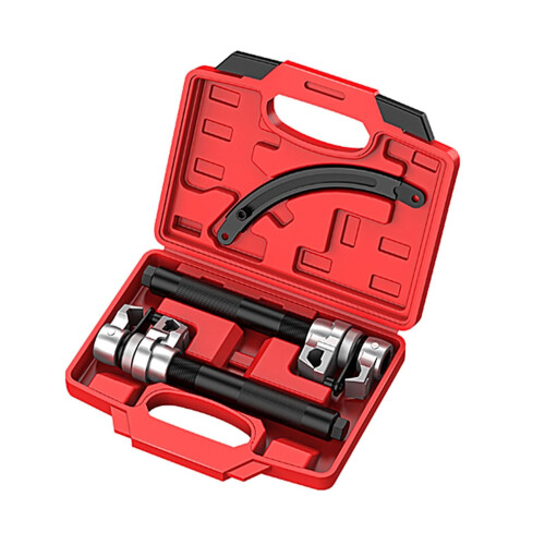 Spring Compressor Tool Heavy Duty Coil Spring Compressor with Safety Bracket for Car Suspension 1PC