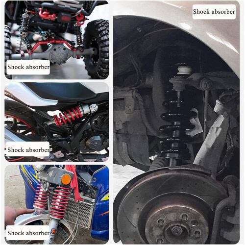 Spring Compressor Tool Heavy Duty Coil Spring Compressor with Safety Bracket for Car Suspension 1PC 1