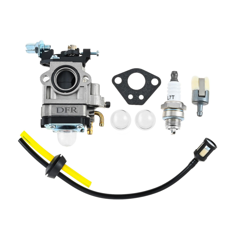 Carburetor Replacement For Harbor Freight Predator 52Cc 2Hp Earth Auger 63022 56257 57341 With Primer Bulb Gasket Fuel Line Kit 9174973436133