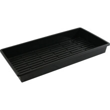 1020 Quad Thick Seed Starting Tray Heavy Duty Propagation Quad Thick Construction Black