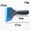 Car Scraper Tool with Soft Rubber Squeegee for Easy Sticker Removal and Precise Window Cleaning 5