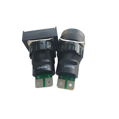 Dual Tone Warning Buzzer with Chime, 24V Industrial Panel Mount, Compact Durable Design 1