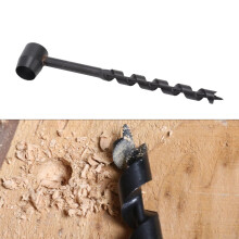 Manual Auger Drill with SelfTapping Screw Tip, Hand Wood Auger for Survival Camping and Woodworking 25‑230mm