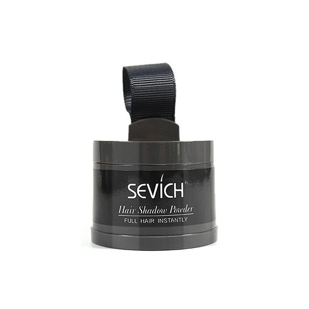 Waterproof Hairline Powder Black 2 Pack with Mirror and Puff for Natural Hairline Enhancement