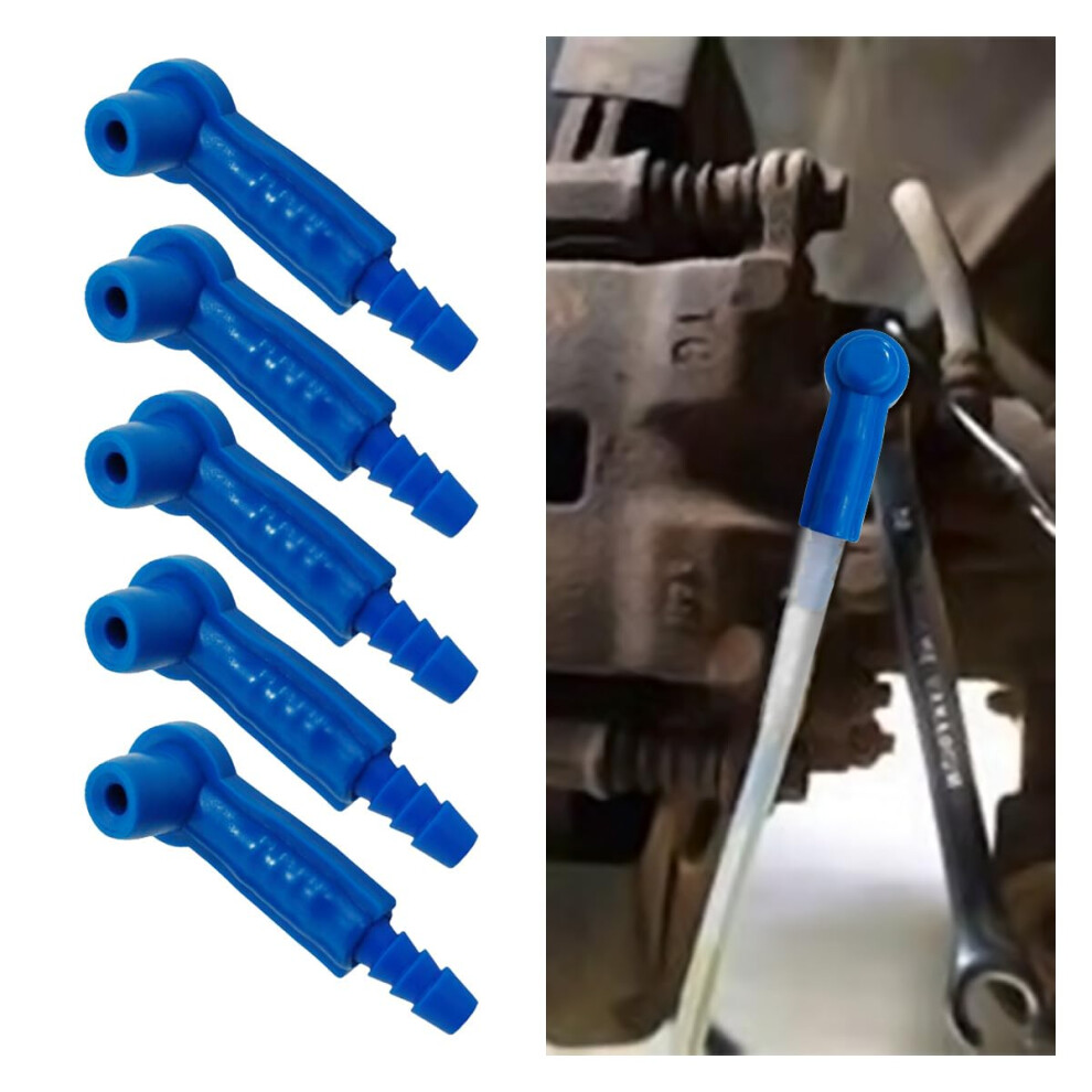 Brake Fluid Bleeder Kit 5Pcs Quick Connect Pump Adapter Set For Car And Truck Brake Oil Change 9053599087328