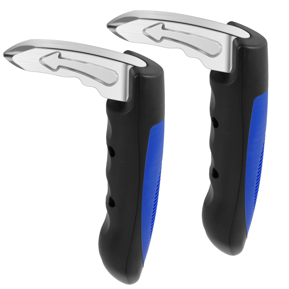 2Pcs Car Assist Handle 3 In 1 Vehicle Support For Elderly With Seatbelt Cutter And Window Breaker 9053599087700