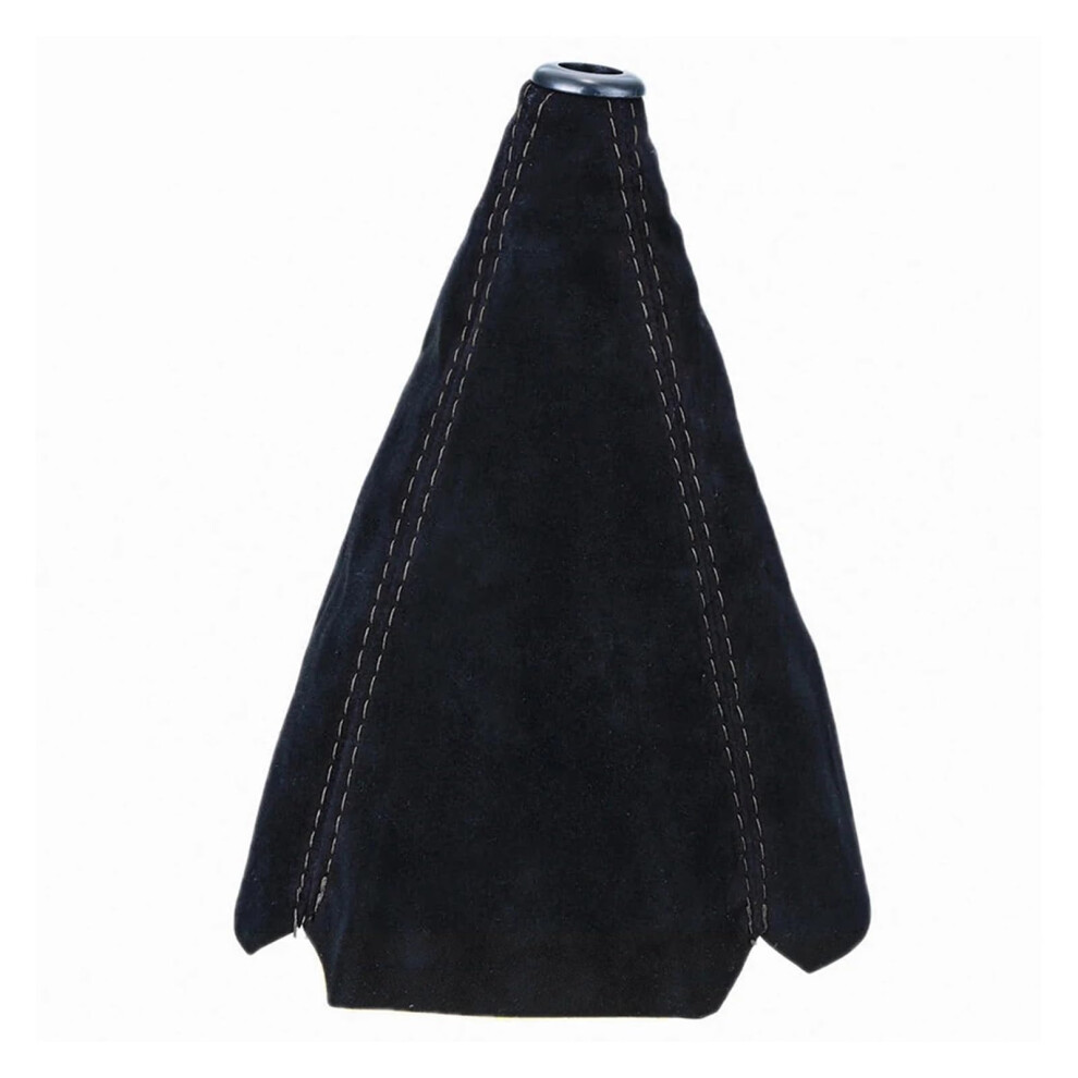 Universal Suede Leather Manual Car Gear Shift Knob Cover Boot Gaiter For Smooth Shifting 9455672761468